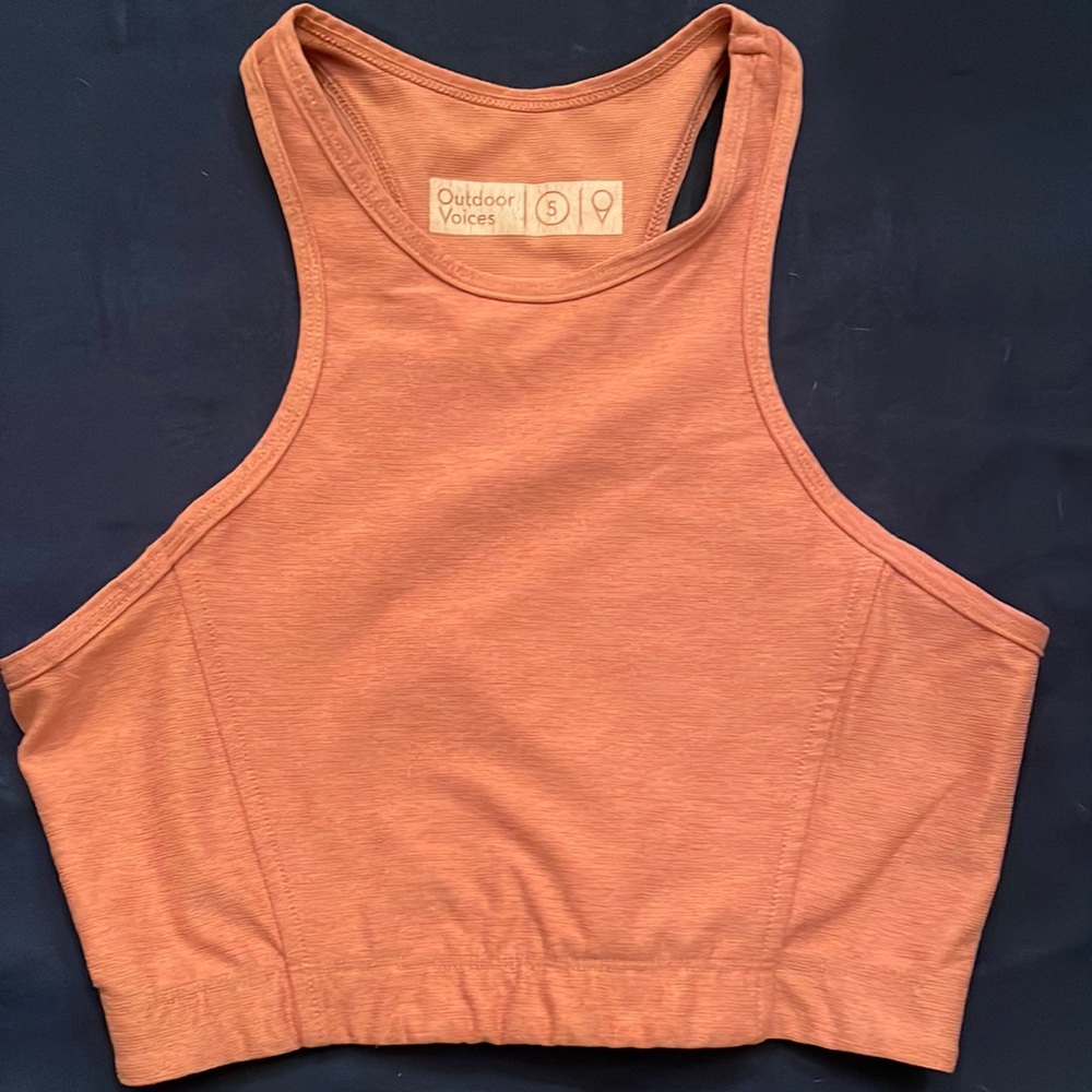 Pink Outdoor Voices crop top
